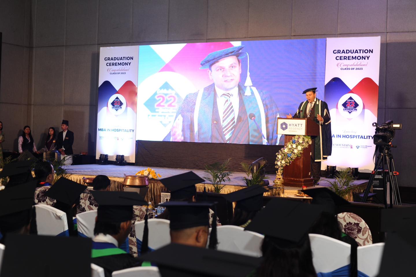 17th Graduation Ceremony and the Launch of MBA- Hospitality Program at Silver Mountain School of Hotel Management