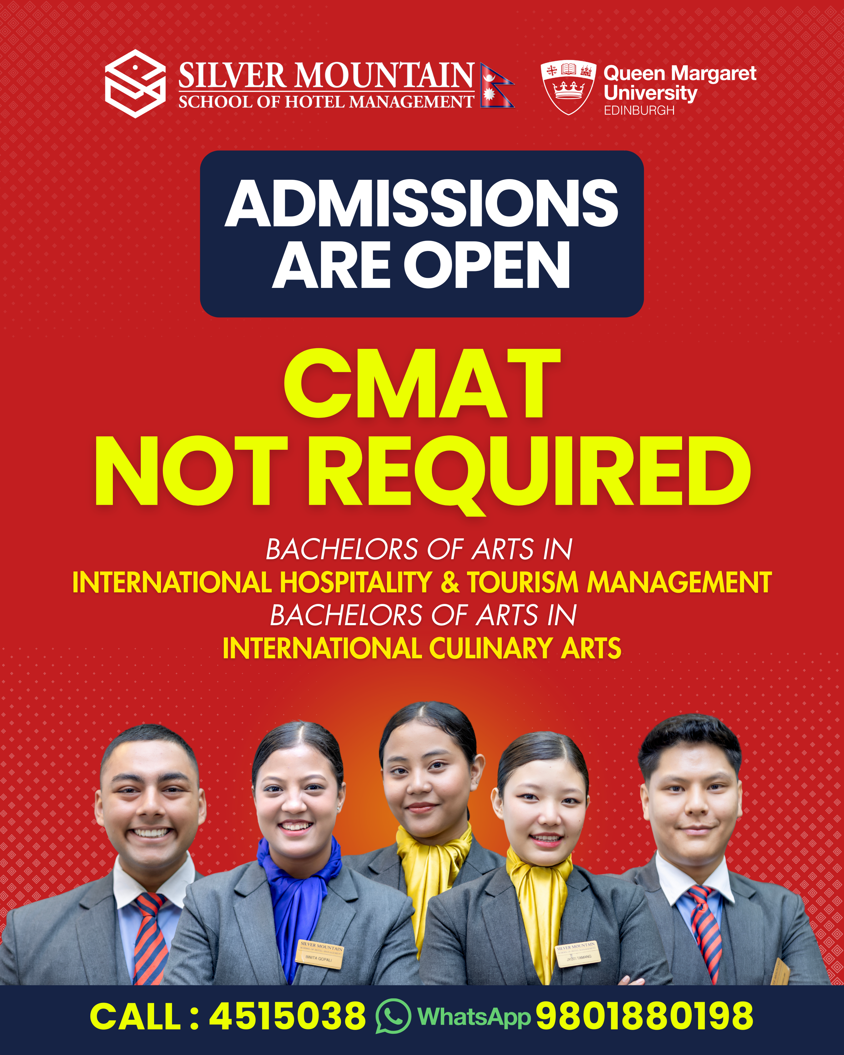 ADMISSIONS