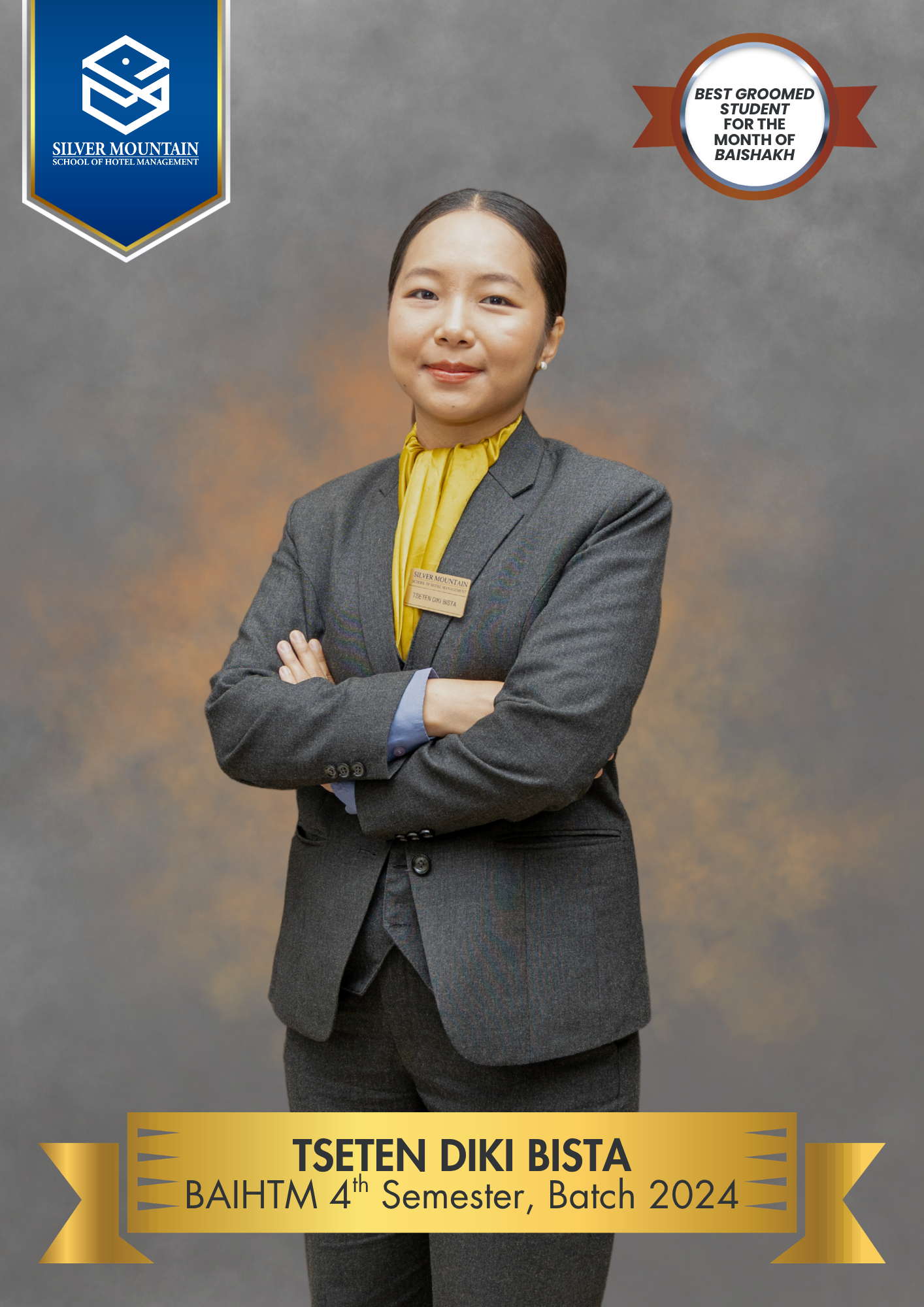 Best Groomed Student For The Month Of Baishakh